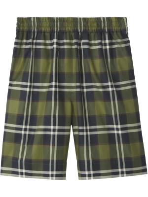 

Checked twill shorts, Burberry Checked twill shorts