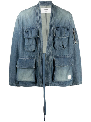 

Belted denim jacket, AMBUSH Belted denim jacket