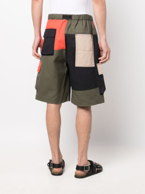 

Colour-block cargo shorts, AMBUSH Colour-block cargo shorts