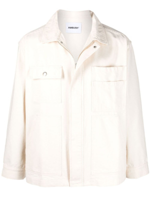 

Concealed-fastening shirt jacket, AMBUSH Concealed-fastening shirt jacket