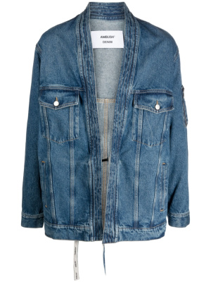 

Kimono washed denim jacket, AMBUSH Kimono washed denim jacket