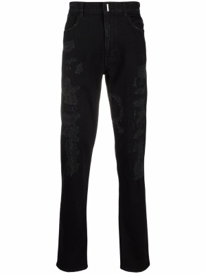 

Slim-fit destroyed jeans, Givenchy Slim-fit destroyed jeans