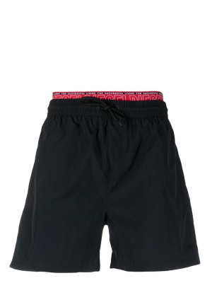 

Logo-waistband swim shorts, Diesel Logo-waistband swim shorts