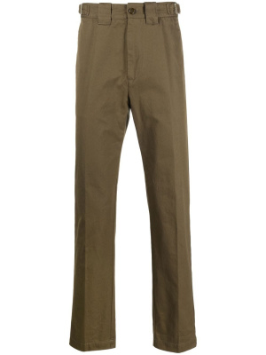 

Embroidered-logo detail trousers, Diesel Embroidered-logo detail trousers