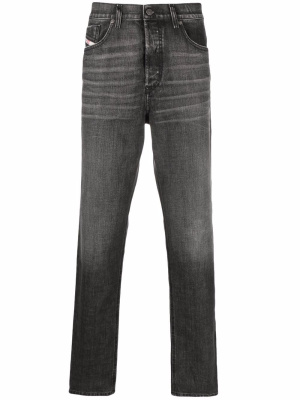

Straight-leg dark-wash jeans, Diesel Straight-leg dark-wash jeans