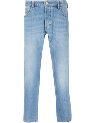

D-Yennox washed cropped jeans, Diesel D-Yennox washed cropped jeans
