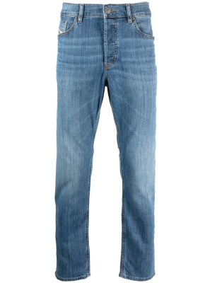 

Dark-wash straight-leg jeans, Diesel Dark-wash straight-leg jeans