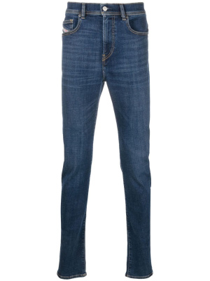 

Logo-patch skinny jeans, Diesel Logo-patch skinny jeans
