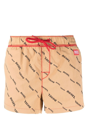 

Bmbx-Mike logo-print swim shorts, Diesel Bmbx-Mike logo-print swim shorts