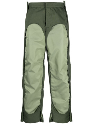 

Contrast wide-leg trousers, Diesel Contrast wide-leg trousers
