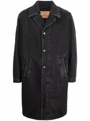 

Oversized denim coat, Diesel Oversized denim coat