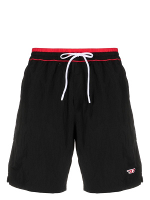 

Embroidered-logo swim shorts, Diesel Embroidered-logo swim shorts