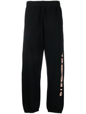 

Logo-print leg track pants, Diesel Logo-print leg track pants