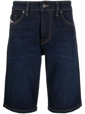 

Logo-patch denim shorts, Diesel Logo-patch denim shorts
