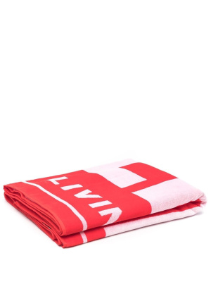 

Logo-print beach towel, Diesel Logo-print beach towel