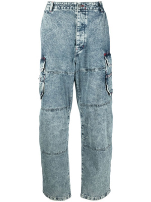 

Wide-leg cargo jeans, Diesel Wide-leg cargo jeans