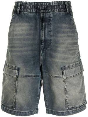 

Patch-pockets denim shorts, Diesel Patch-pockets denim shorts