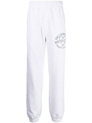 

Logo-print cotton track pants, Billionaire Boys Club Logo-print cotton track pants