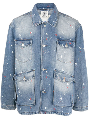 

Jungle Fatigue denim jacket, Billionaire Boys Club Jungle Fatigue denim jacket