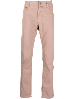 

Logo-patch slim-cut jeans, Jacob Cohën Logo-patch slim-cut jeans