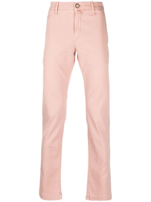 

Bobby logo-patch slim-cut chinos, Jacob Cohën Bobby logo-patch slim-cut chinos