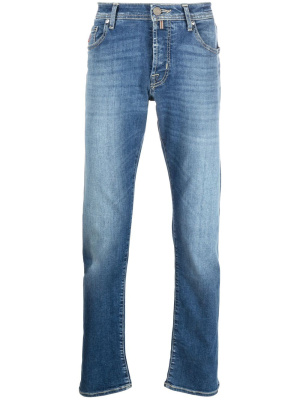 

Straight-leg faded jeans, Jacob Cohën Straight-leg faded jeans