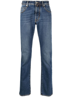 

Mid-rise slim-fit jeans, Jacob Cohën Mid-rise slim-fit jeans