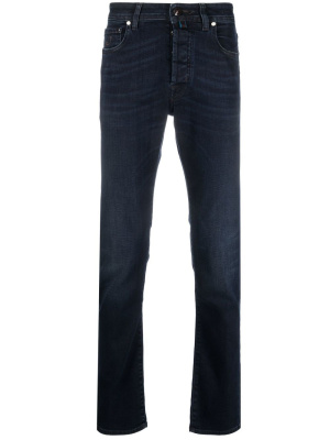 

Mid-rise tapered jeans, Jacob Cohën Mid-rise tapered jeans