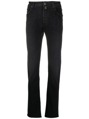

Mid-rise slim-fit jeans, Jacob Cohën Mid-rise slim-fit jeans