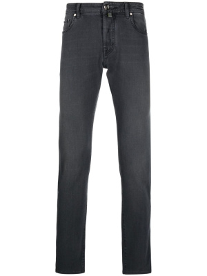 

Scarf-detail straight-leg jeans, Jacob Cohën Scarf-detail straight-leg jeans