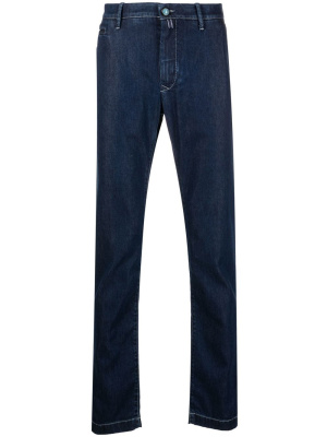 

Logo-patch jeans, Jacob Cohën Logo-patch jeans