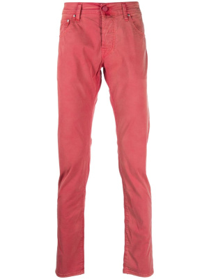 

Straight-leg stretch-cotton trousers, Jacob Cohën Straight-leg stretch-cotton trousers