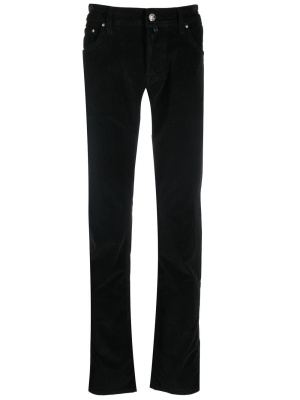 

Mid-rise slim-cut trousers, Jacob Cohën Mid-rise slim-cut trousers