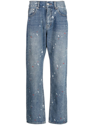 

Low-rise straight-leg jeans, Billionaire Boys Club Low-rise straight-leg jeans