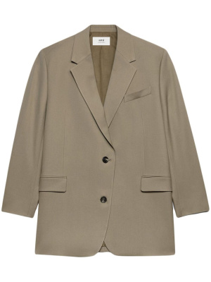 

Oversize single-breasted blazer, AMI Paris Oversize single-breasted blazer