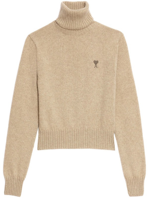 

Ami De Coeur roll-neck jumper, AMI Paris Ami De Coeur roll-neck jumper