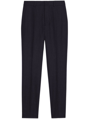 

Pinstripe-pattern tailored trousers, AMI Paris Pinstripe-pattern tailored trousers