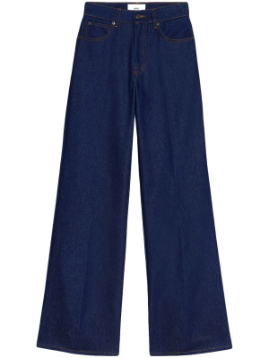 

High-rise flared jeans, AMI Paris High-rise flared jeans