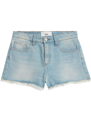 

Raw-cut mini shorts, AMI Paris Raw-cut mini shorts