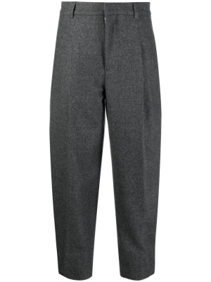 

Cropped tailored trousers, AMI Paris Cropped tailored trousers