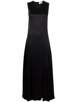 

Side-panel long dress, AMI Paris Side-panel long dress