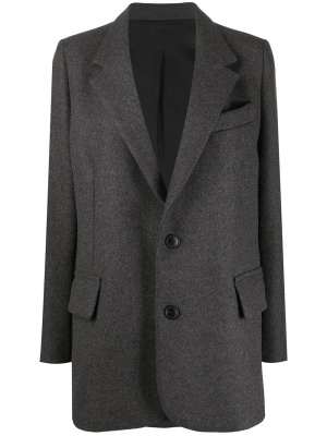 

Single-breasted tailored blazer, AMI Paris Single-breasted tailored blazer