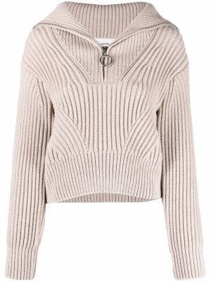 

Knitted virgin wool jumper, AMI Paris Knitted virgin wool jumper