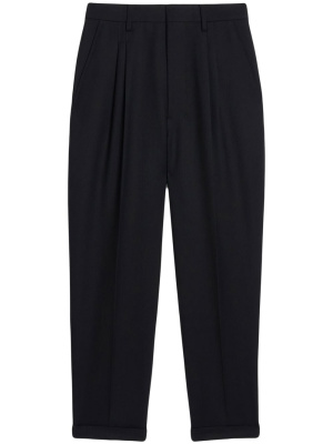 

High waist cropped trousers, AMI Paris High waist cropped trousers
