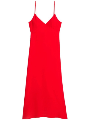 

Cotton slip dress, AMI Paris Cotton slip dress