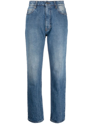 

High-waisted straight-leg jeans, AMI Paris High-waisted straight-leg jeans