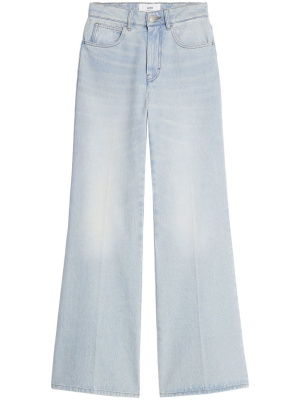 

High-waisted wide-leg jeans, AMI Paris High-waisted wide-leg jeans