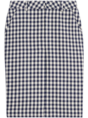 

Gingham midi skirt, AMI Paris Gingham midi skirt