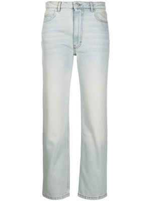 

High-rise straight-leg jeans, AMI Paris High-rise straight-leg jeans