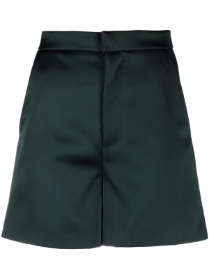 

High-waisted satin shorts, AMI Paris High-waisted satin shorts